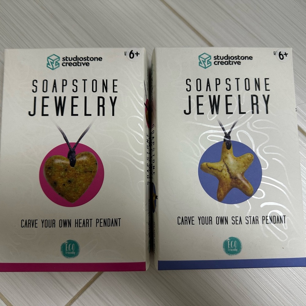 2 NIB Soapstone Jewelry Making Kit